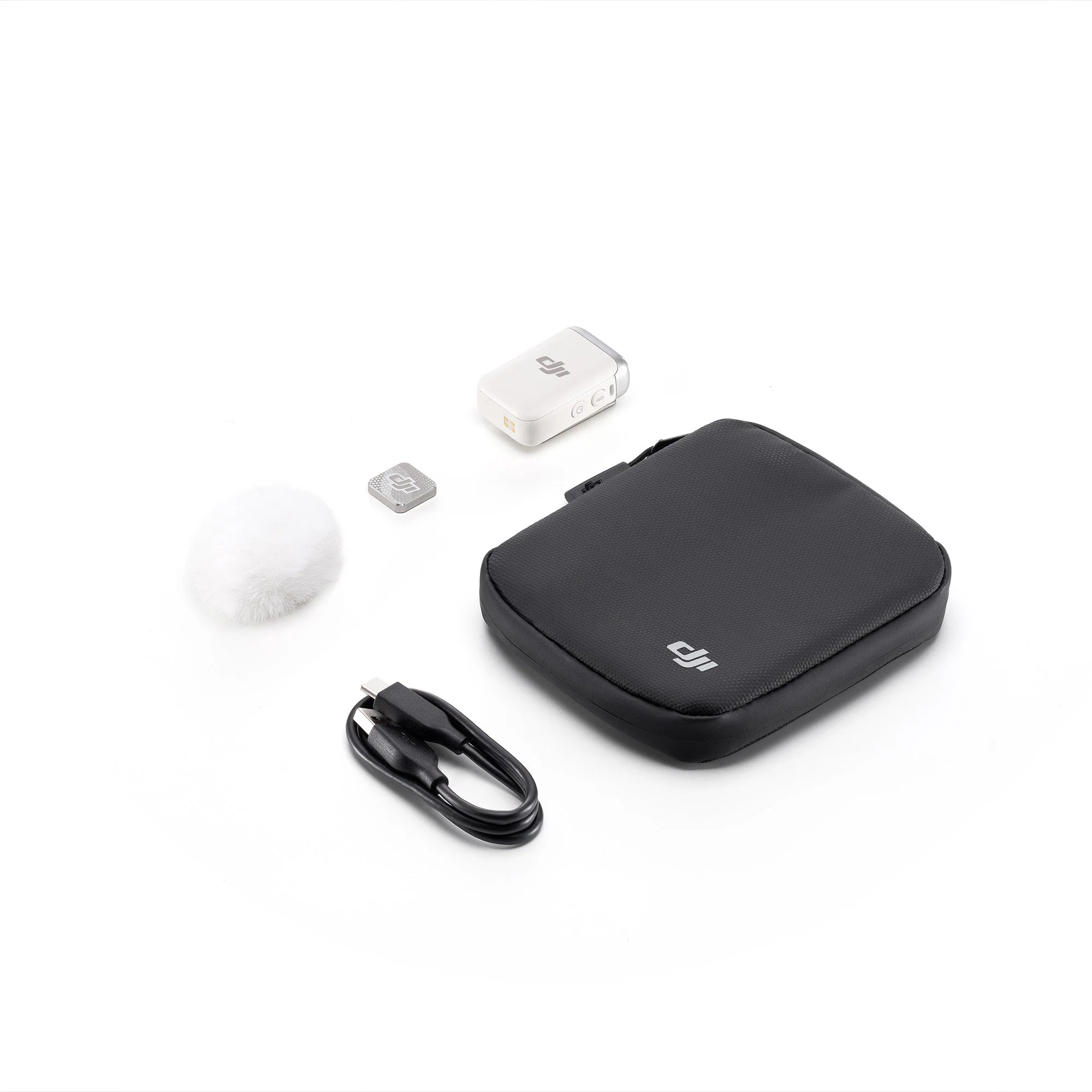 DJI Mic 2 Transmitter (Pearl White) - Image 3