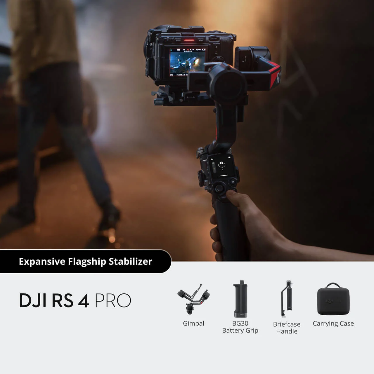 DJI RS 4 Pro Handheld Gimbal Stabiliser - Image 2