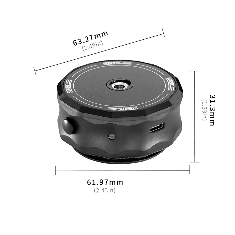 STARTRC Univsersal Electric Magnetic Vacuum Suction Holder Mount - Image 4