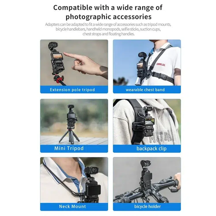 STARTRC Multi-Function Camera Expansion Adaptor For Osmo Pocket 2 / Pocket 3 - Image 2