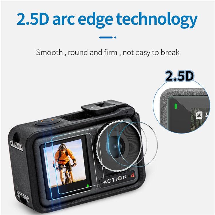 Glass Protectors For DJI Osmo Action 4 (2 Pack) - Image 6