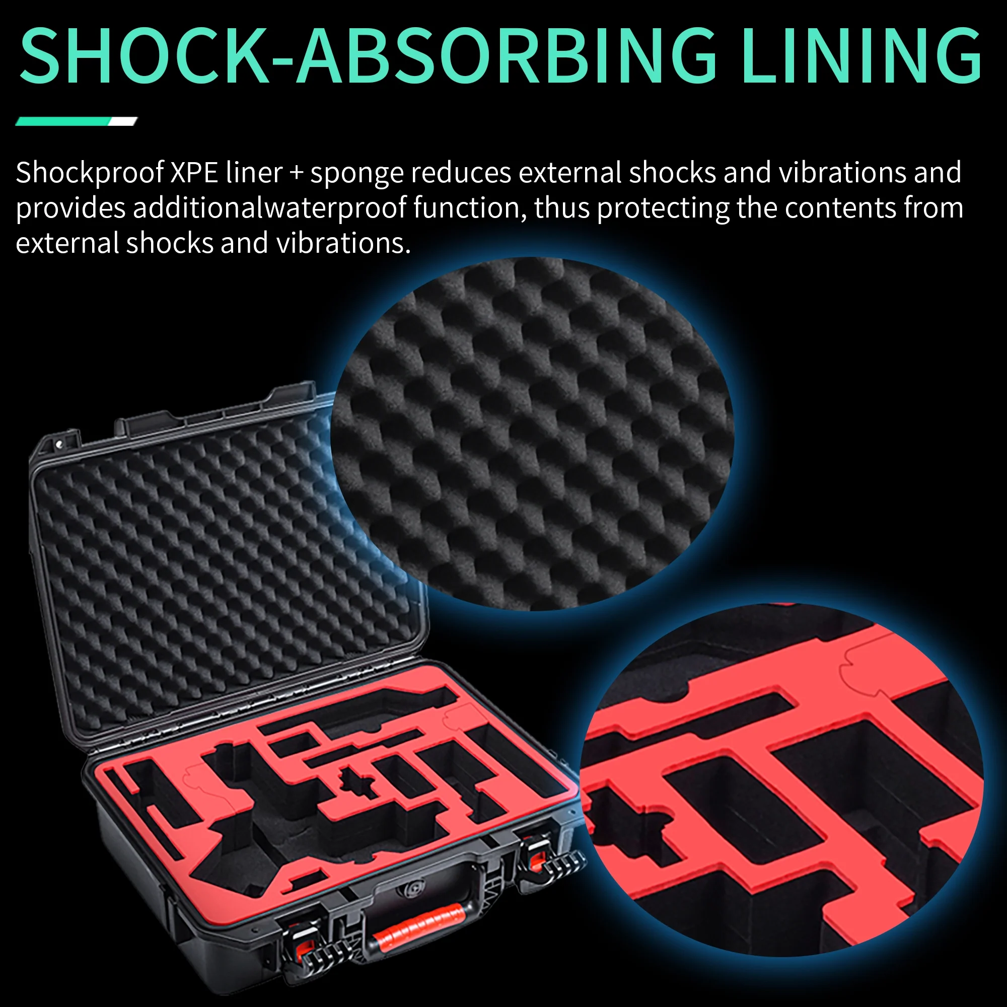 STARTRC Waterproof Hard Carrying Case For DJI RS 4 / RS 4 Pro - Image 5